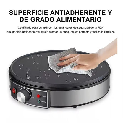 110V/220V Electric Crepe Maker Machine Pancake Machine Baking Pan Pie Maker Nonstick Griddle Crepes Maker Kitchen Cooking Tools